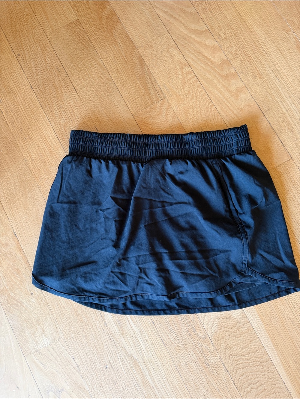 Prana Black Athletic Skort with Elastic Waist-skort